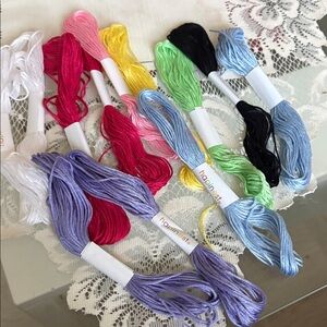 Embroidery Thread lot 12